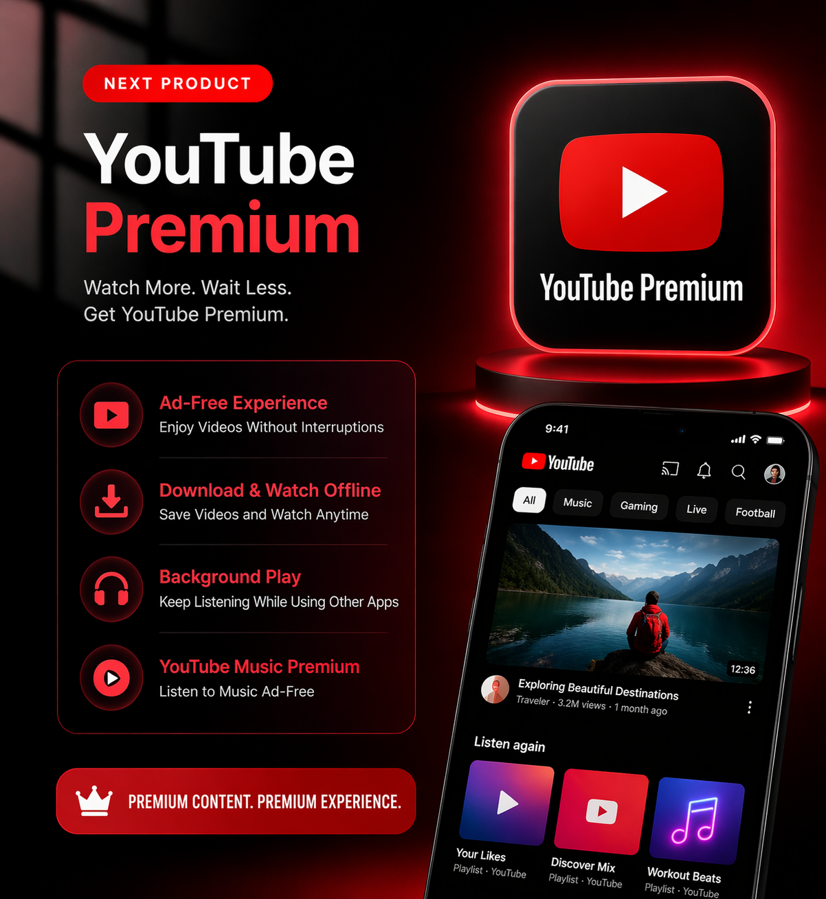 YouTube Premium Account