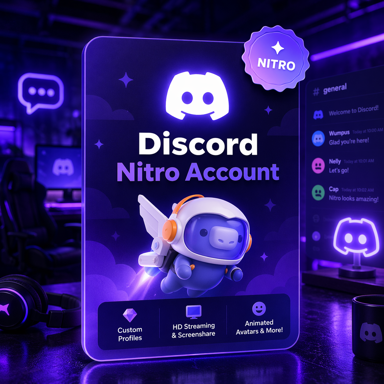 Discord Nitro Account