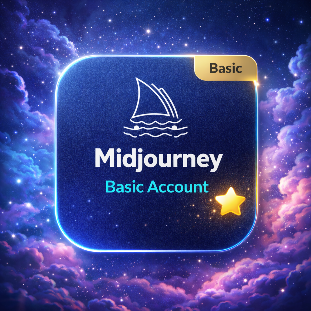 Midjourney Basic Account
