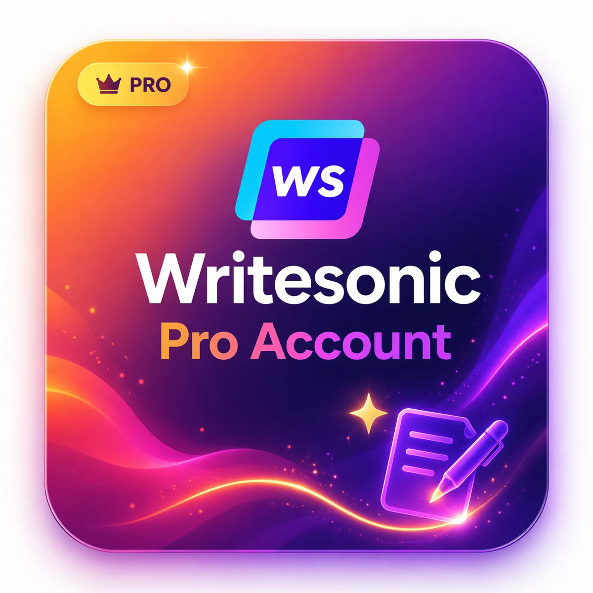 Writesonic Pro Account