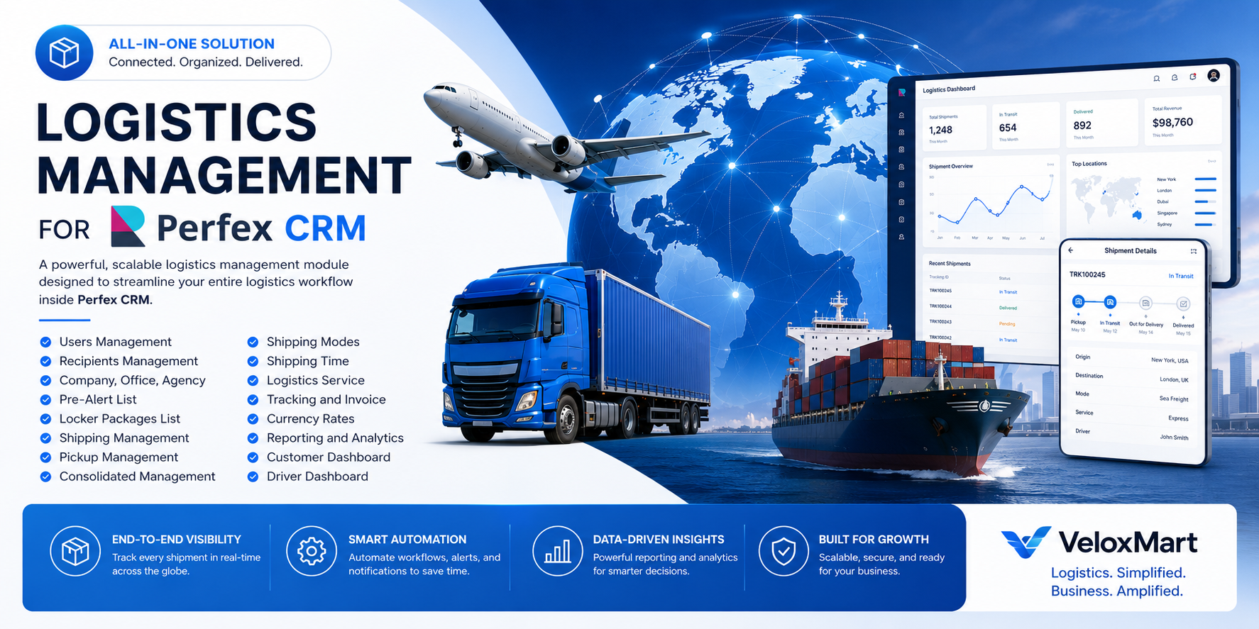 Perfex CRM - Logistics Module
