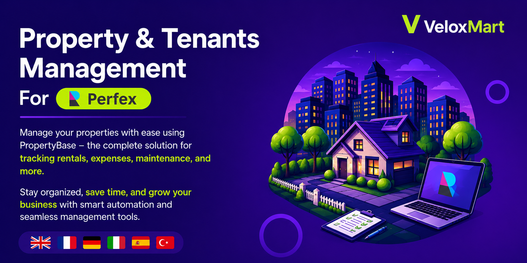 Perfex CRM - Property & Tenants Module