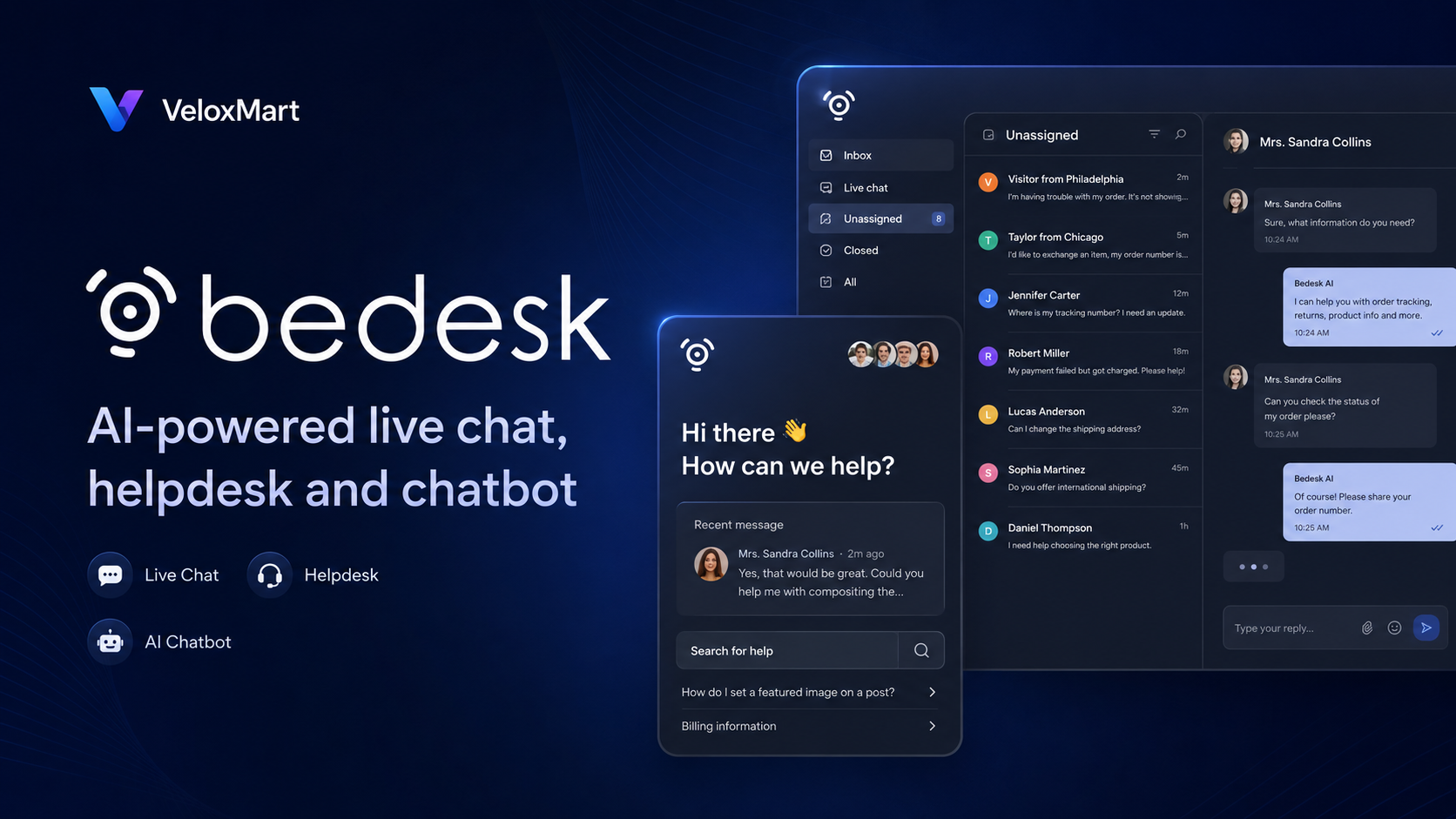 BeDesk - Customer Support & Help Desk