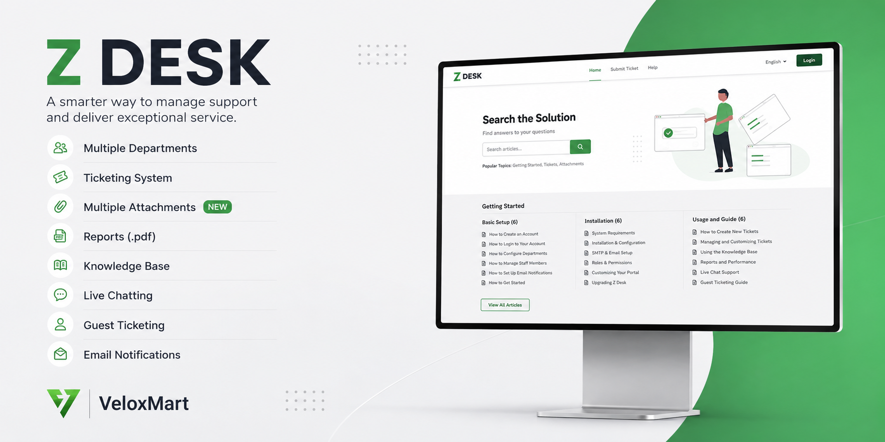 ZDesk - Customer Support & Help Desk