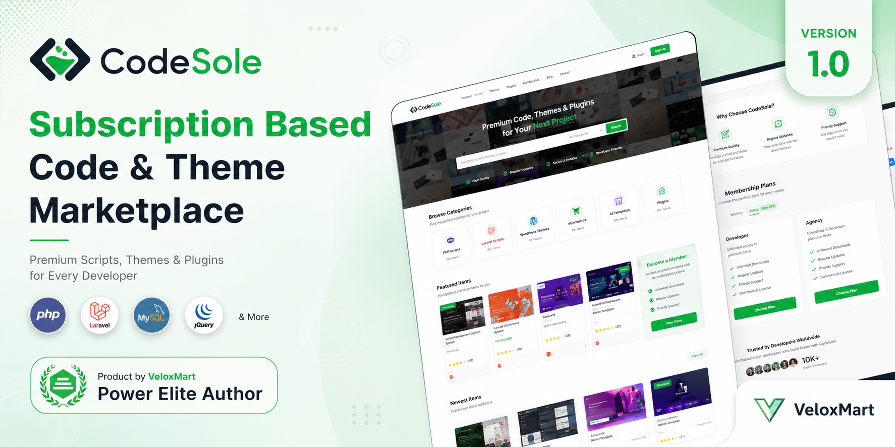 CodeSole - Digital Products Marketplace