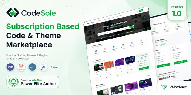 CodeSole - Digital Products Marketplace