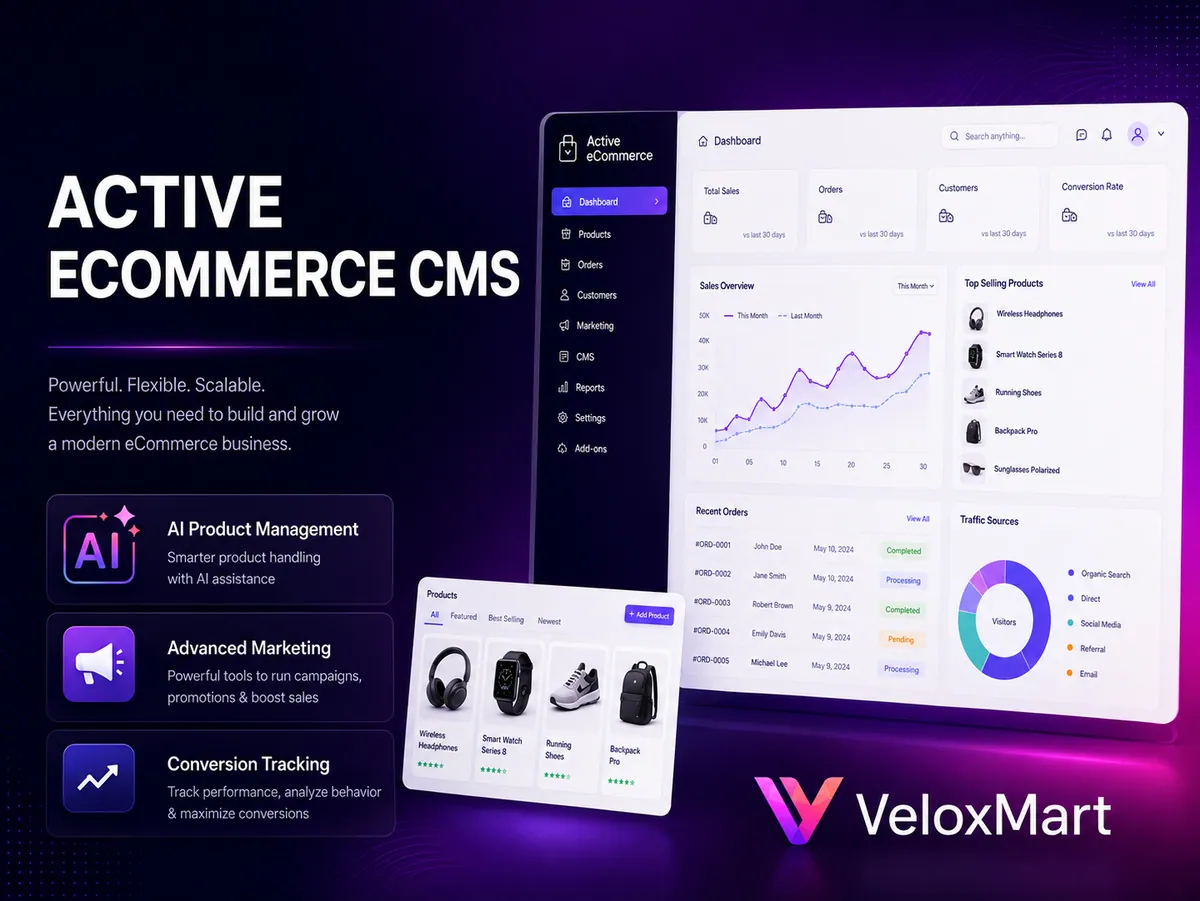 ActiveEcomm - Multi-vendor E-commerce Platform