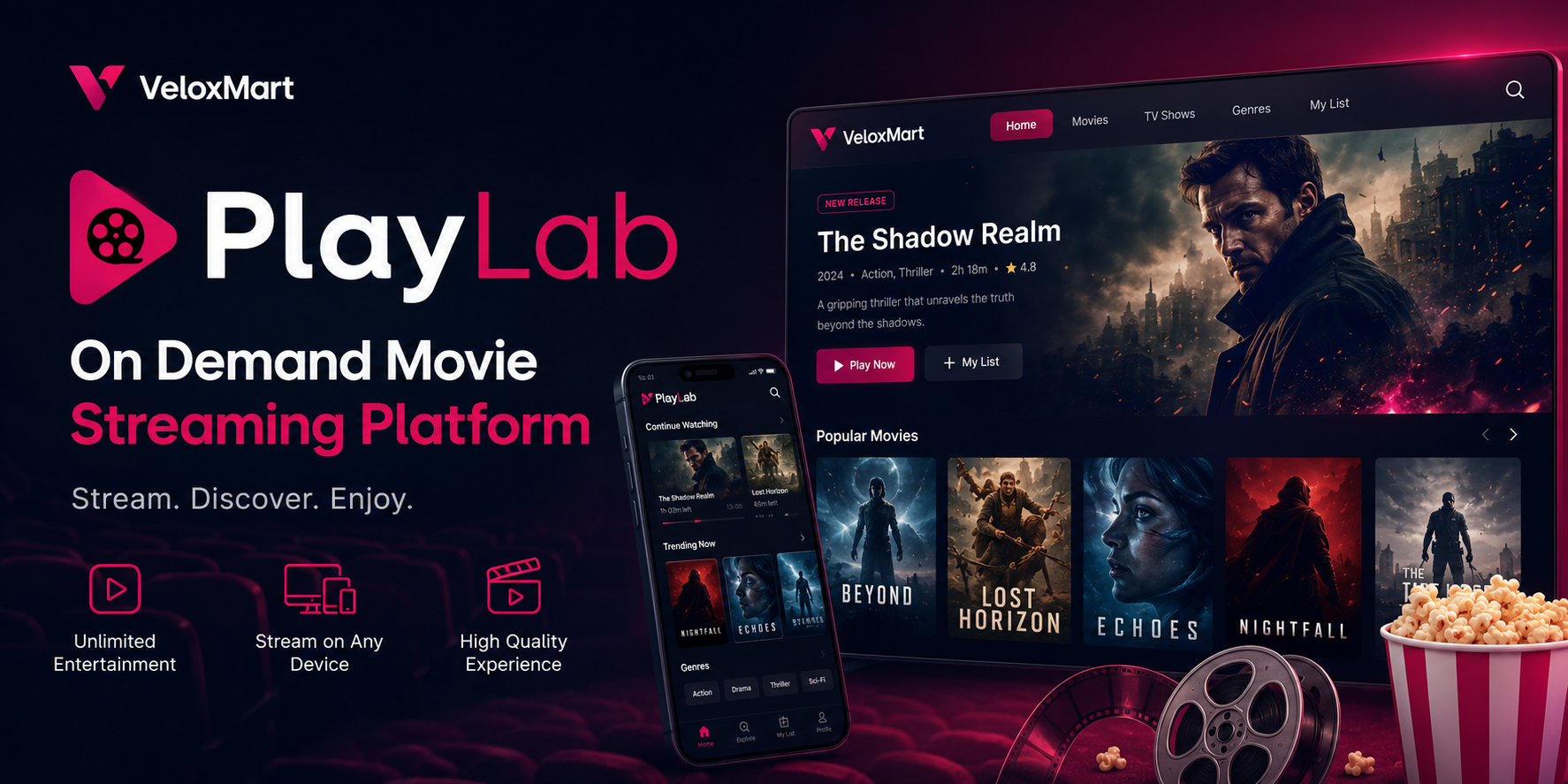 PlayLab Movie - Video Streaming Platform