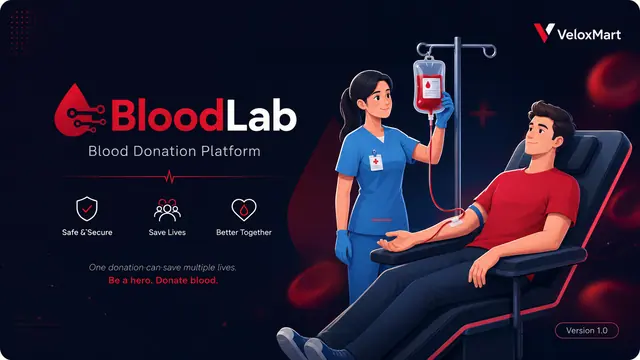 BloodLab - Blood Bank Management System