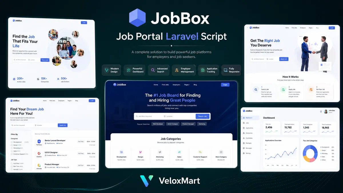 JobBox - Job Portal & Recruitment Platform