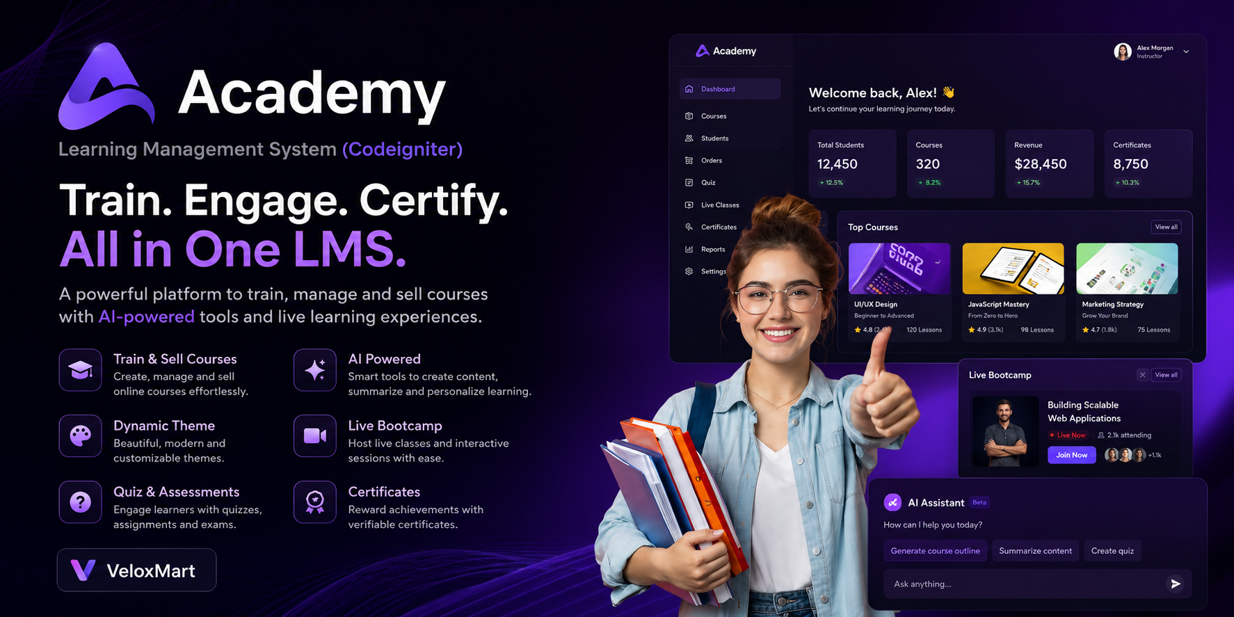 Academy LMS - Learning Management System