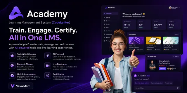 Academy LMS - Learning Management System