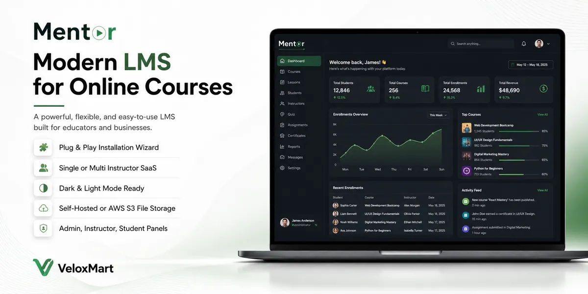 Mentor LMS - Learning Management System