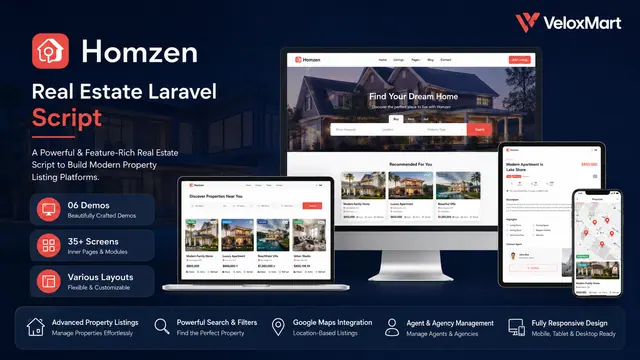 Homzen - Real Estate & Property Platform