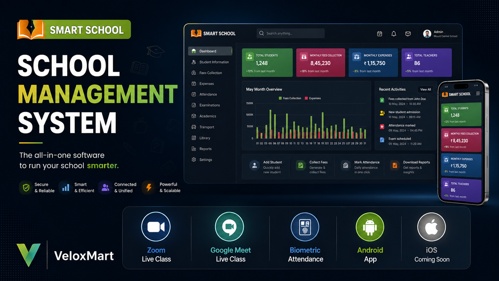 SmartSchool - School Management System