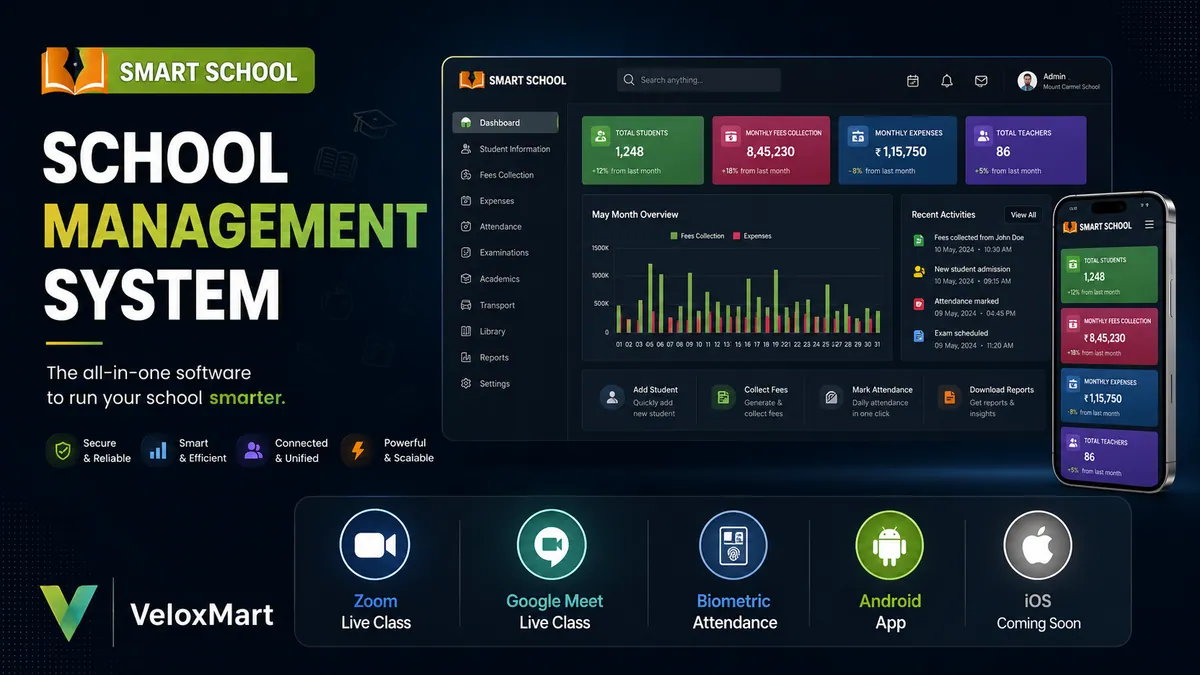 SmartSchool - School Management System