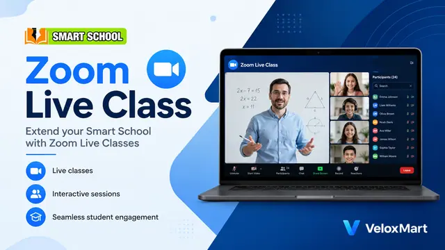 SmartSchool Zoom - Virtual Classroom Addon