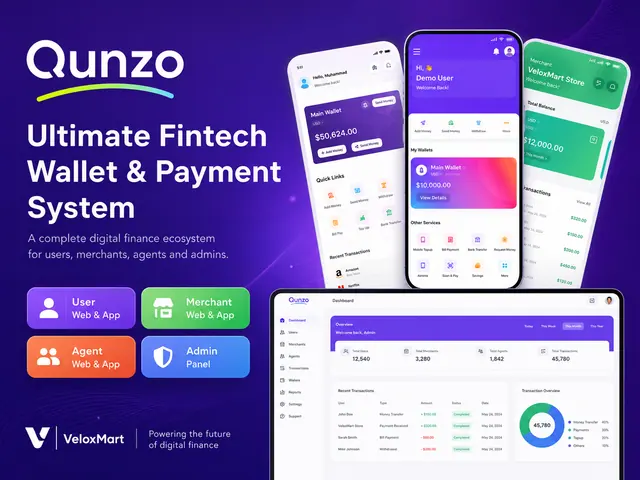 Qunzo - Fintech Wallet & Payment App