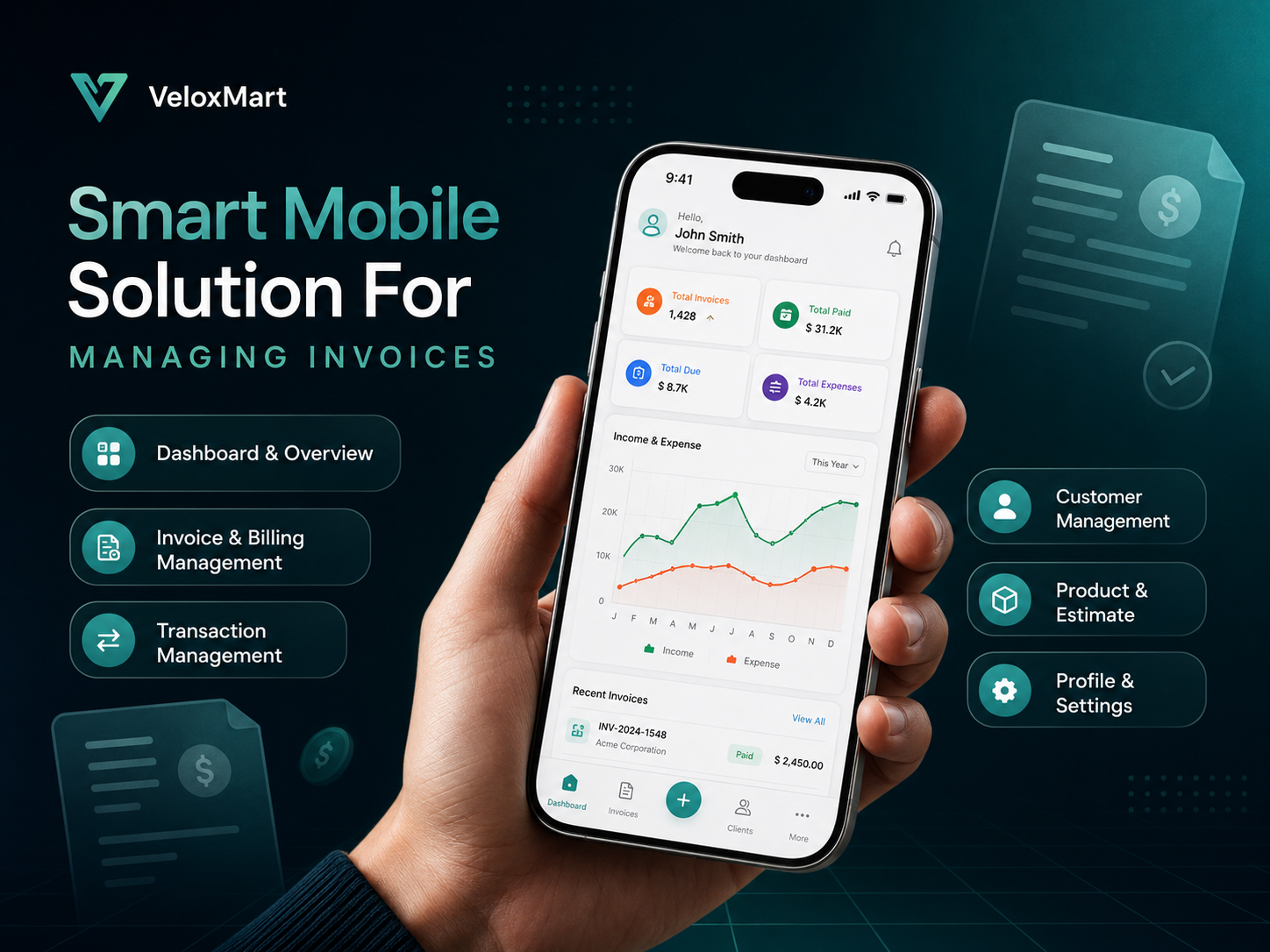 PaySuite - Invoice & Billing Mobile App