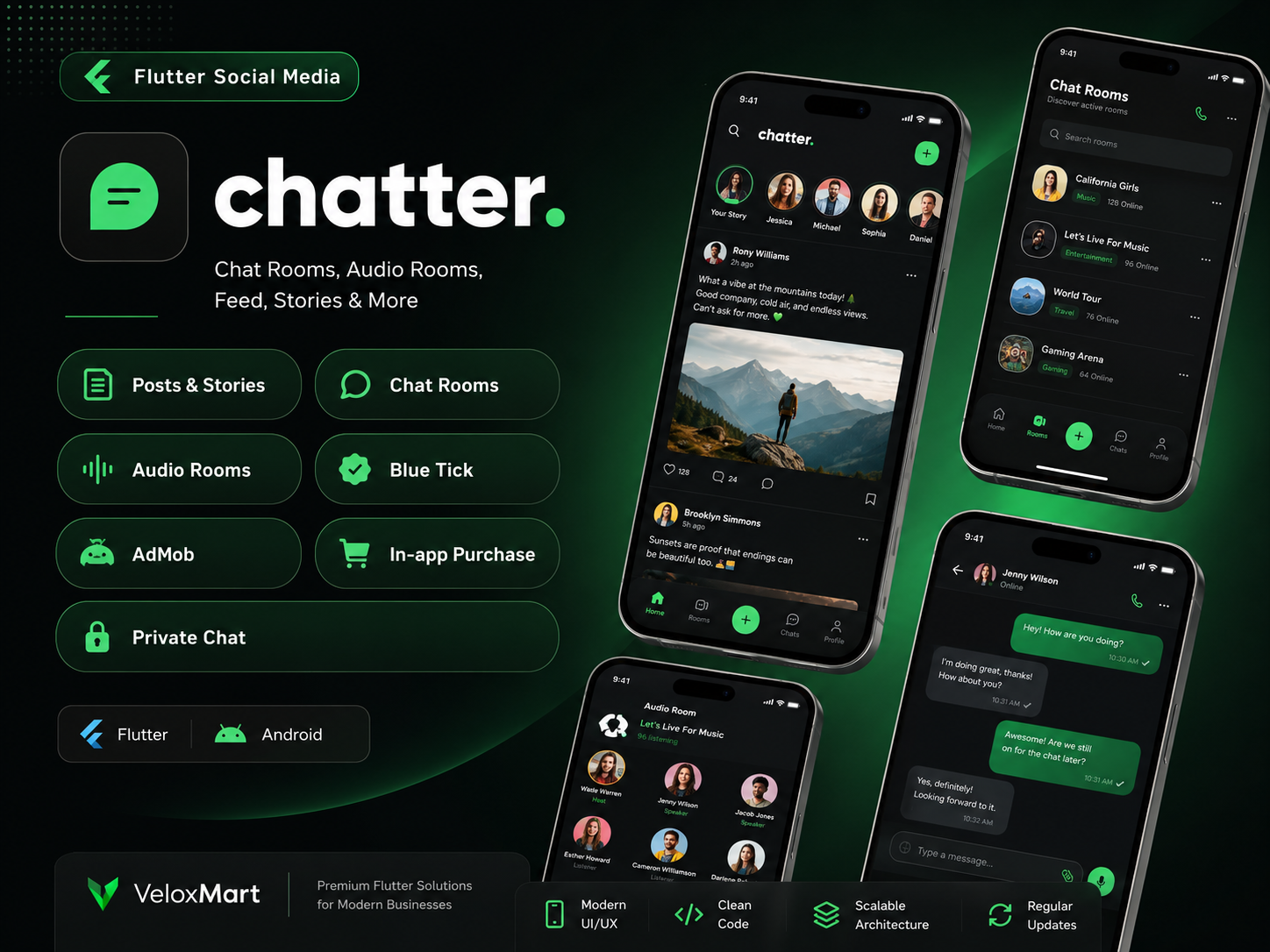 Chatter - Real-time Chat & Messaging App