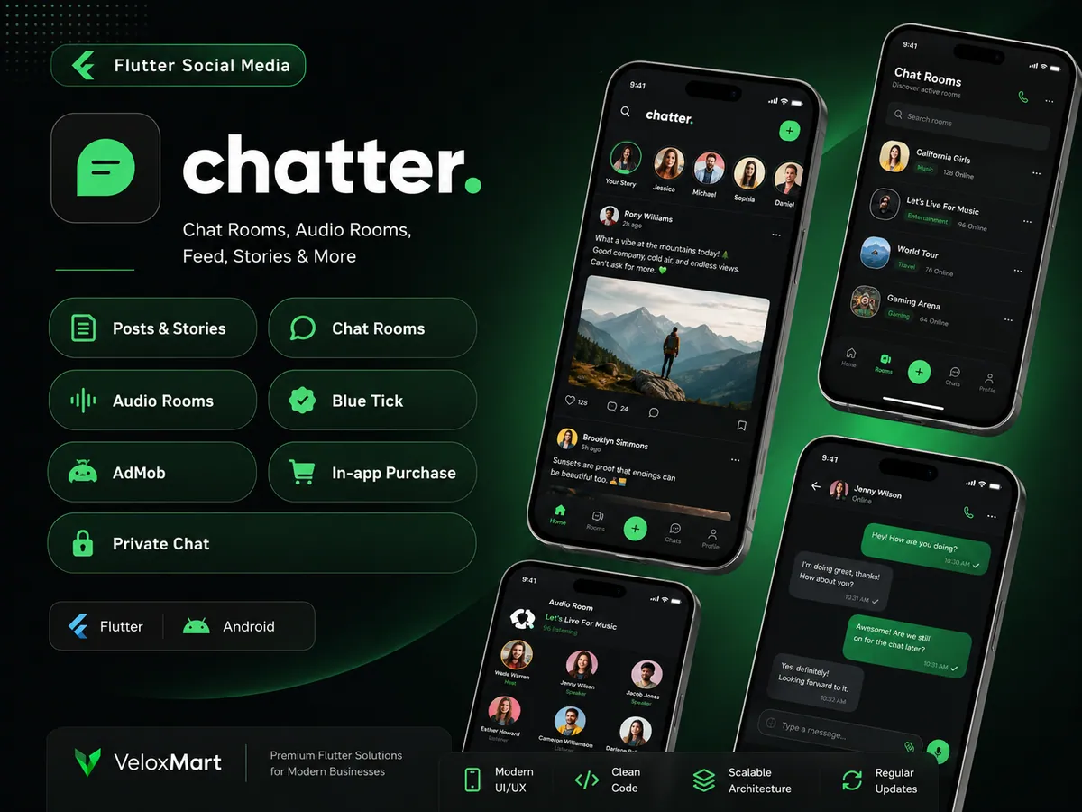 Chatter - Real-time Chat & Messaging App