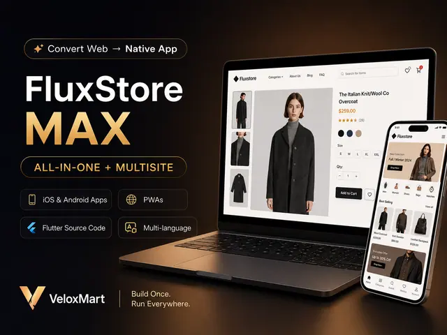 FluxStore Listing - Flutter Listing App
