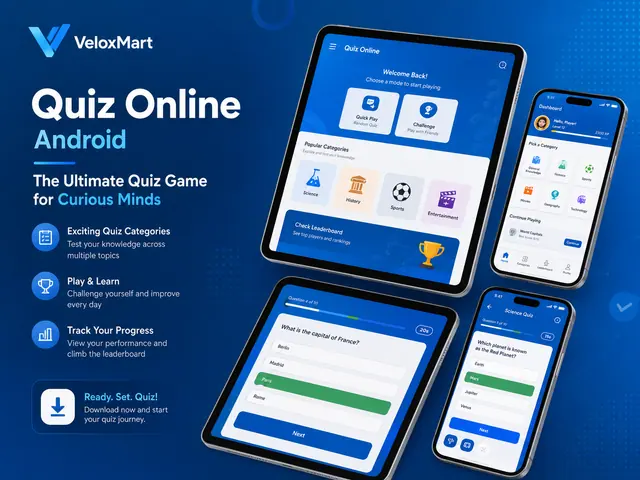QuizOnline - Live Quiz & Assessment App