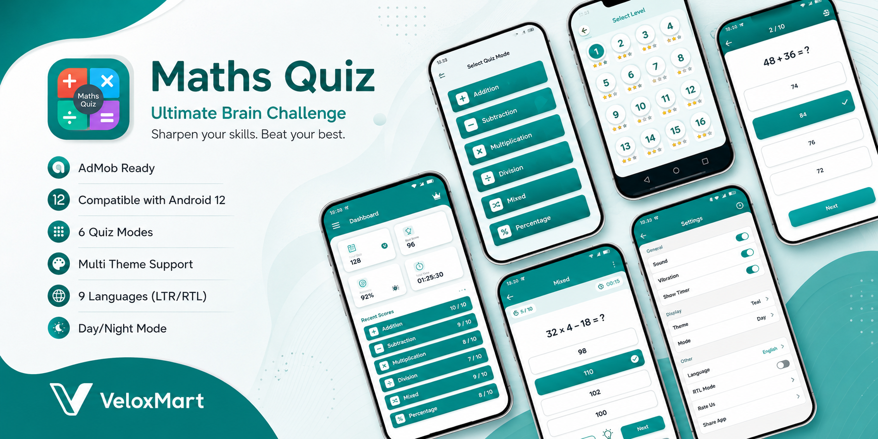 Ultimate Maths Quiz - Math Learning App