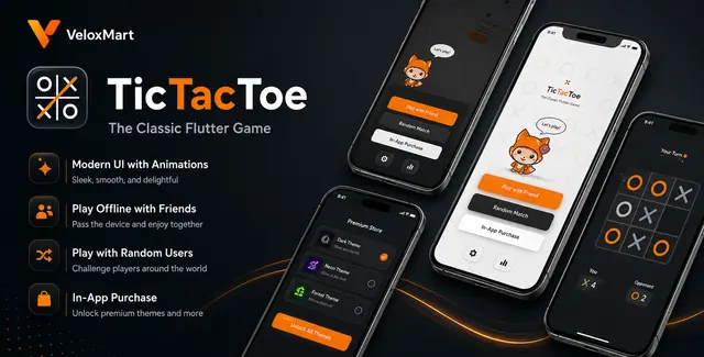Tic Tac Toe - Multiplayer Game App