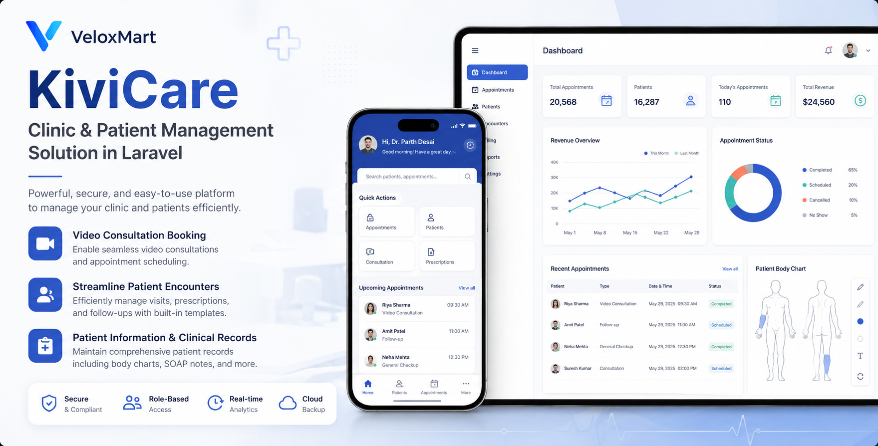 KiviCare - Doctor & Telemedicine App