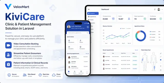KiviCare - Doctor & Telemedicine App