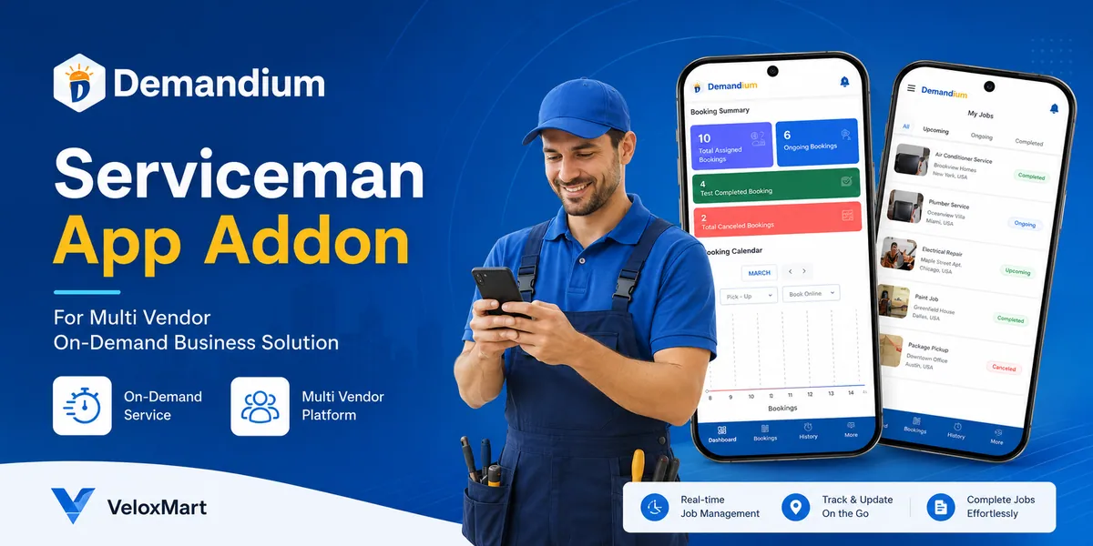 Demandium Serviceman App