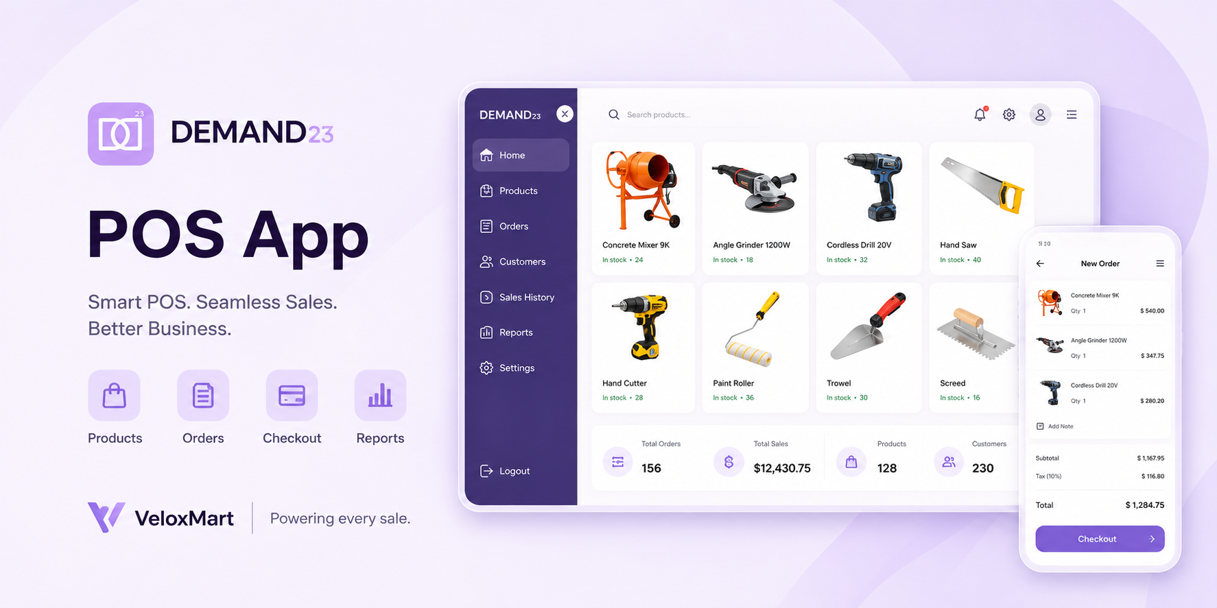 OnDemand POS - Mobile Point of Sale App