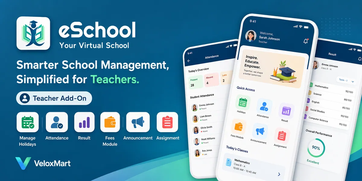 eSchool - Education Management Mobile App