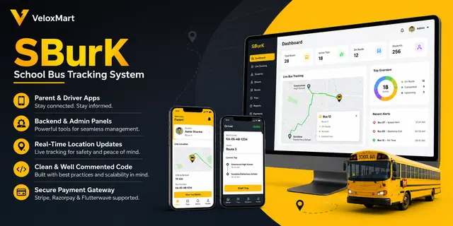 School Bus Tracker - Multi-school Tracking App