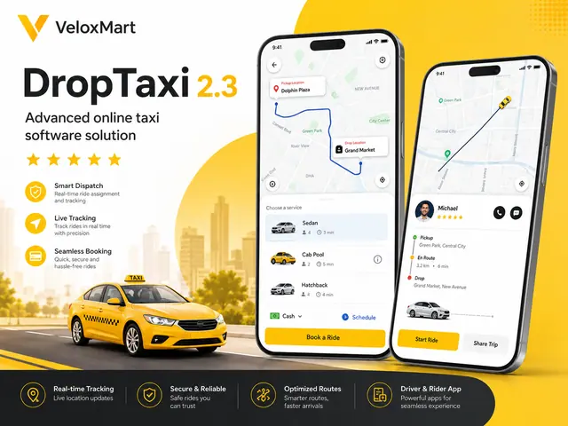 DropTaxi - Ride-hailing App