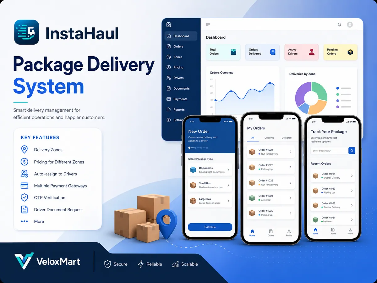 InstaHaul - Truck & Logistics Booking App