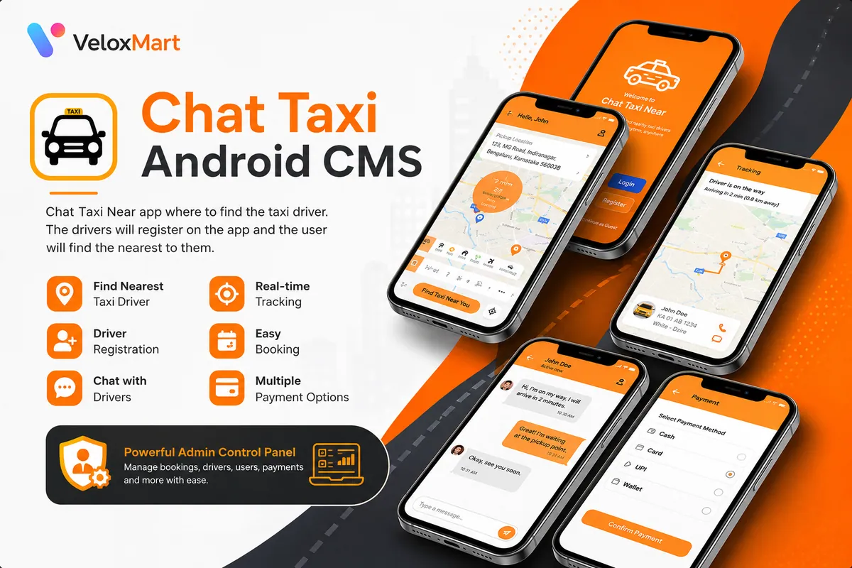 TaxiNear - Taxi Booking App