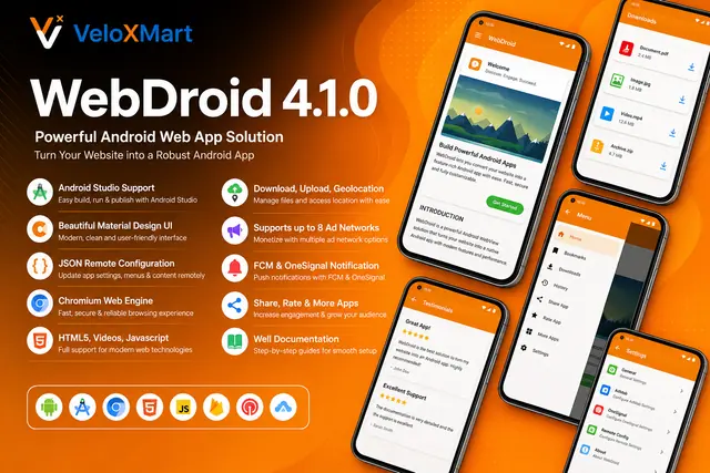WebDroid - Web to App Converter